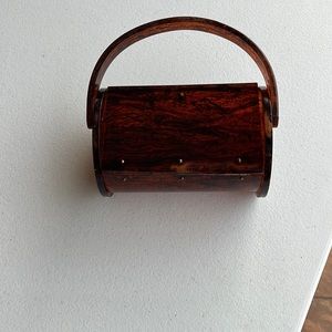 Vintage tortoise bag